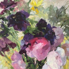 "Cascade Fragmented", Oil Painting