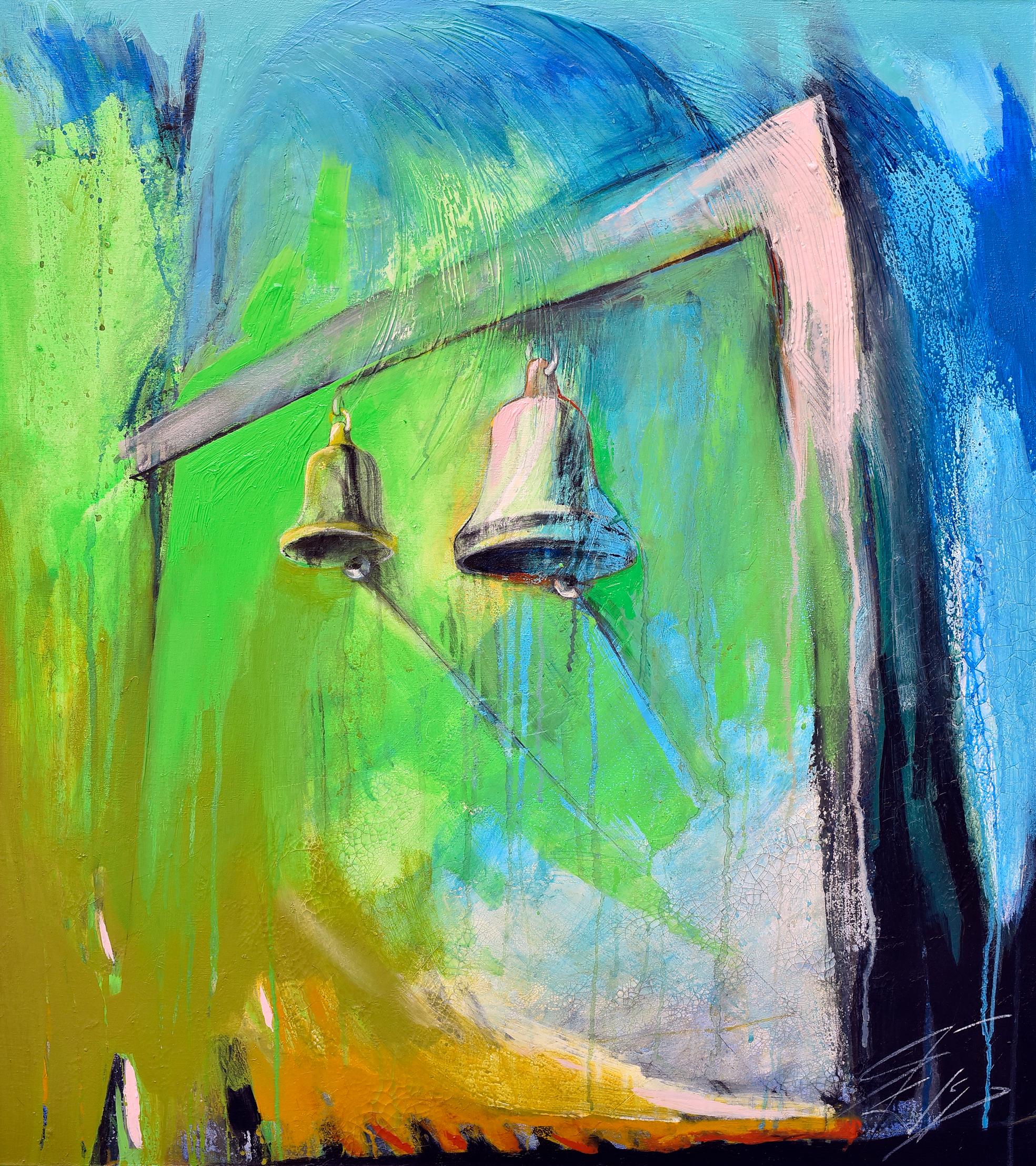 Yana Kostadinova Abstract Painting - Bells