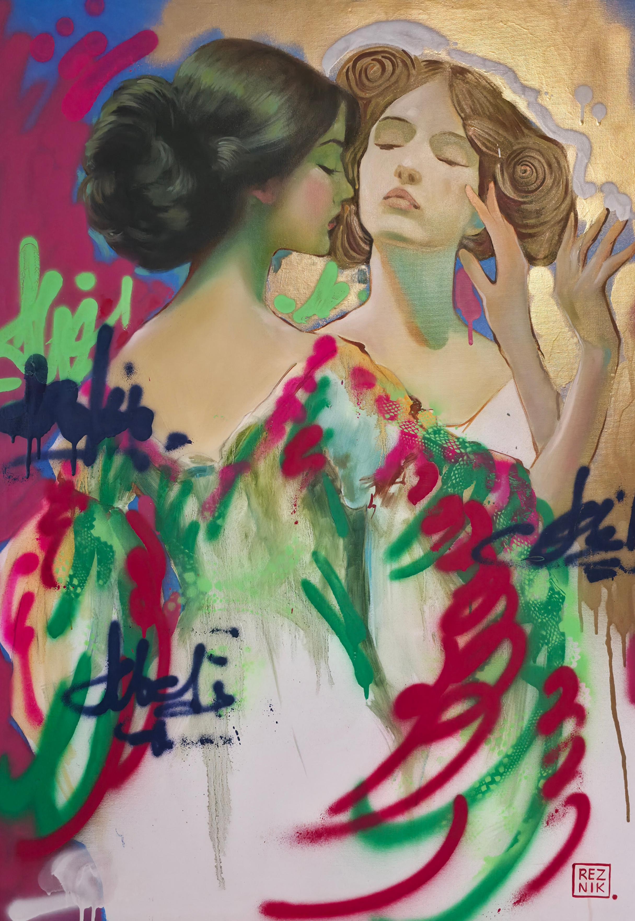 Yana Reznik Figurative Painting – Der Puls des Lebens