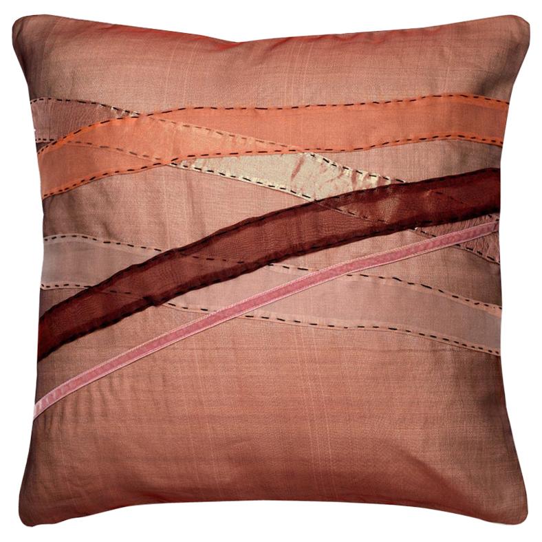 Yanagi Pillow - Burgundy, Maki Yamamoto, Represented by Tuleste Factory  For Sale