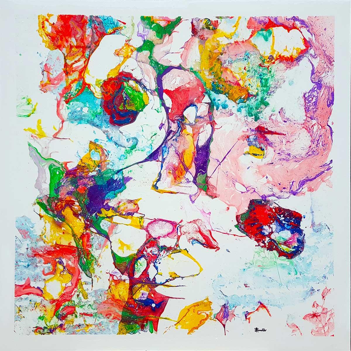 Yanelis Reynaldo Carson Abstract Painting - Untitled II (Original)