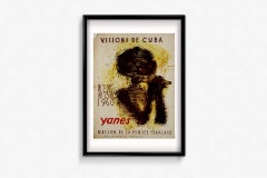 1960 "Visions de Cuba" poster project - Maison de la Pensée Française in Paris