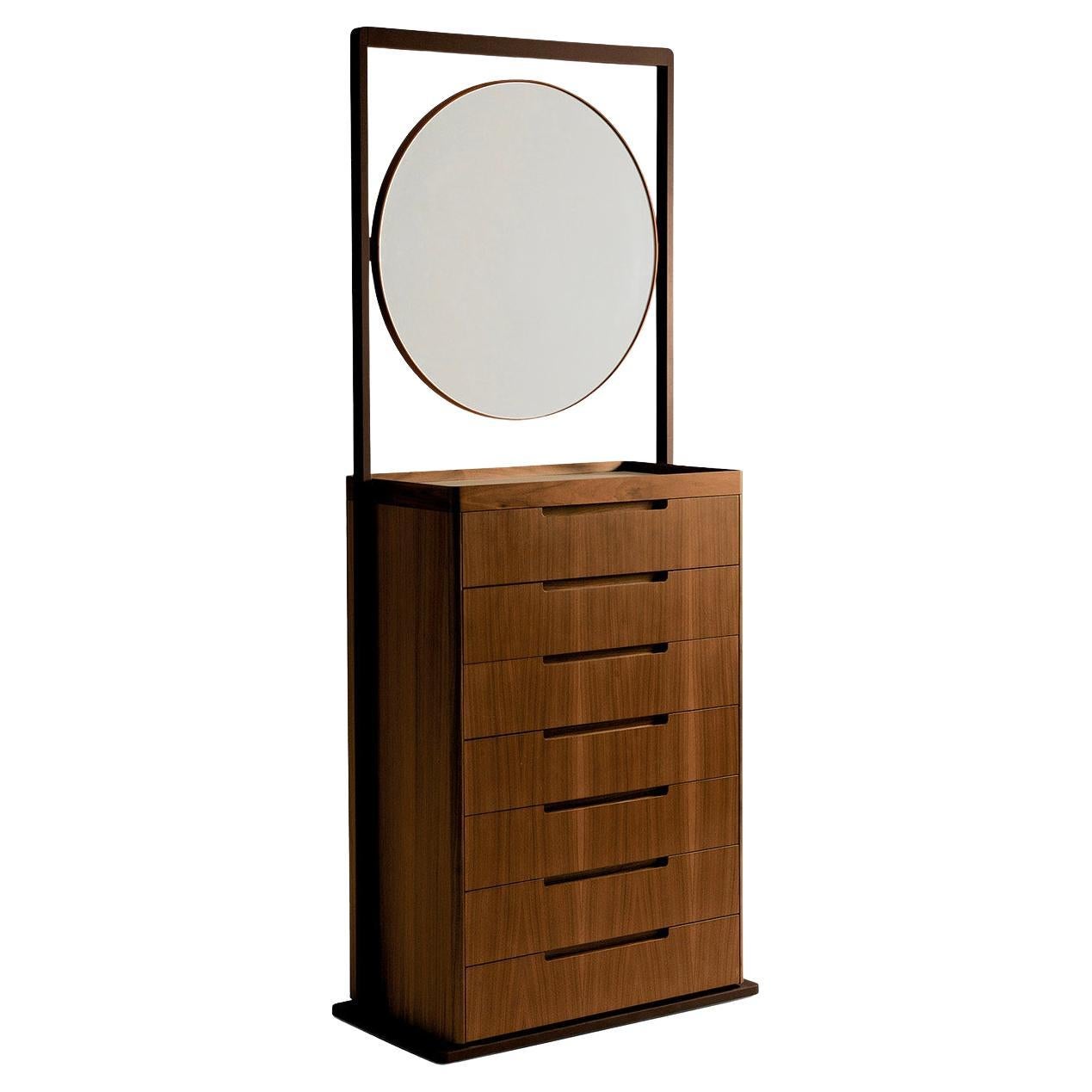 Yang Chest of Drawers with Mirror