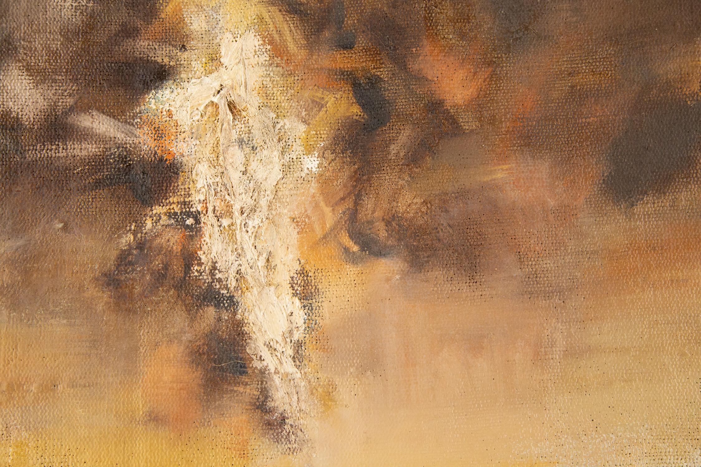 Peinture à l'huile originale Yang Ke « La septième évolution de lui » en vente 5
