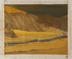 Yang Li Landscape Original Oil On Canvas "Youyu Roads"