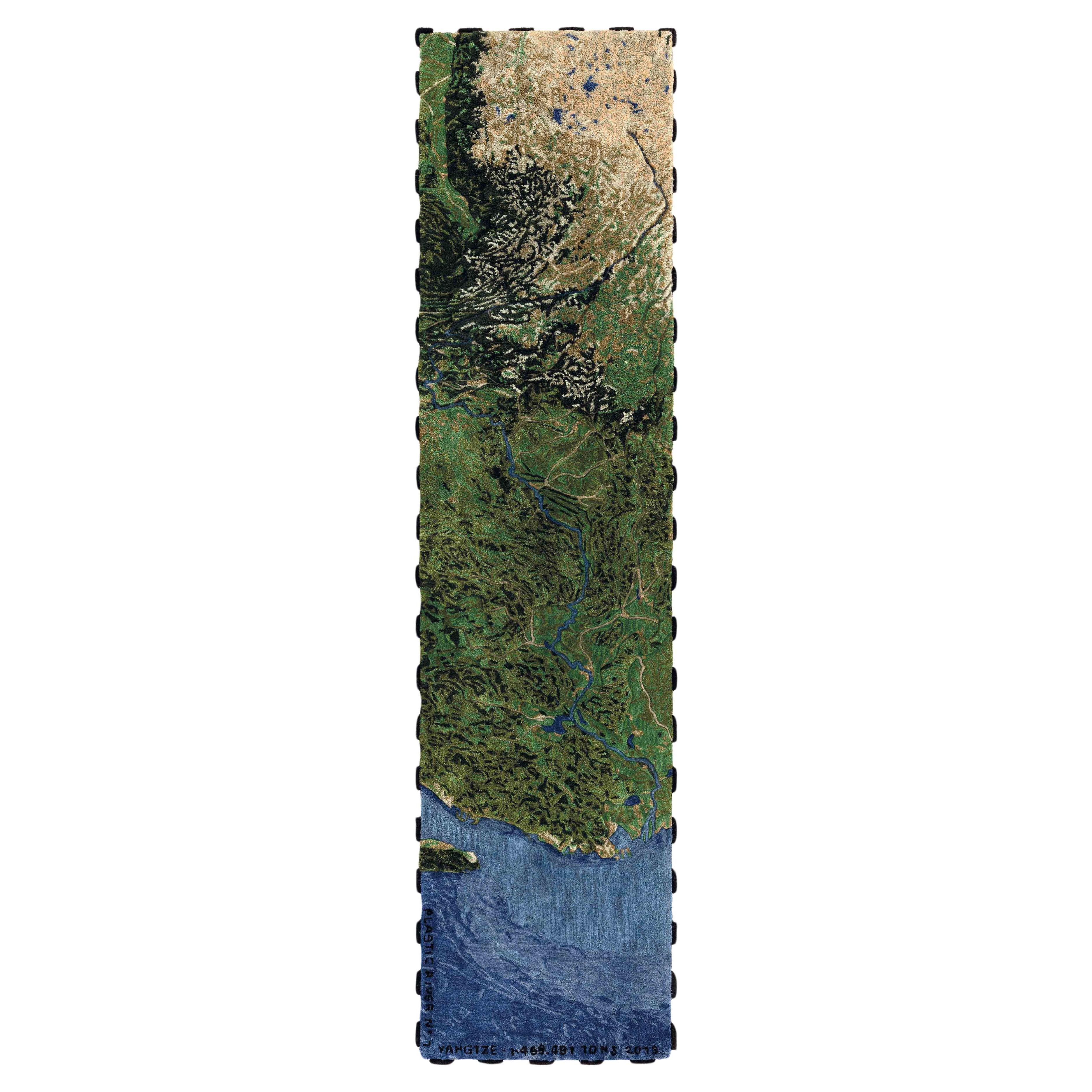 Yangtze Plastic Rivers Rug by Gandia Blasco For Sale