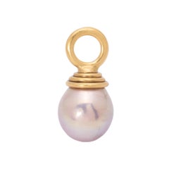 Yangtze River Pearl Pendant in 22 Karat Gold