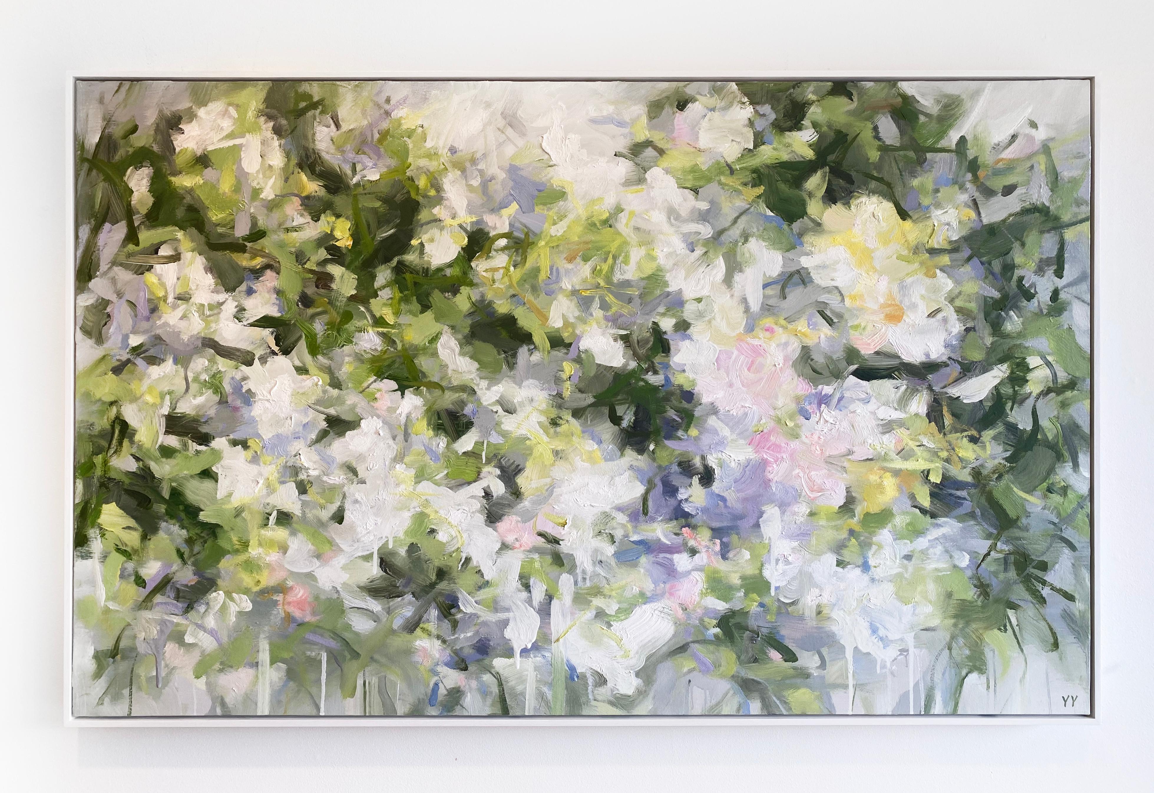 Abstract Expressionist Painting by Yangyang Pan 'Delicate Breeze' 1