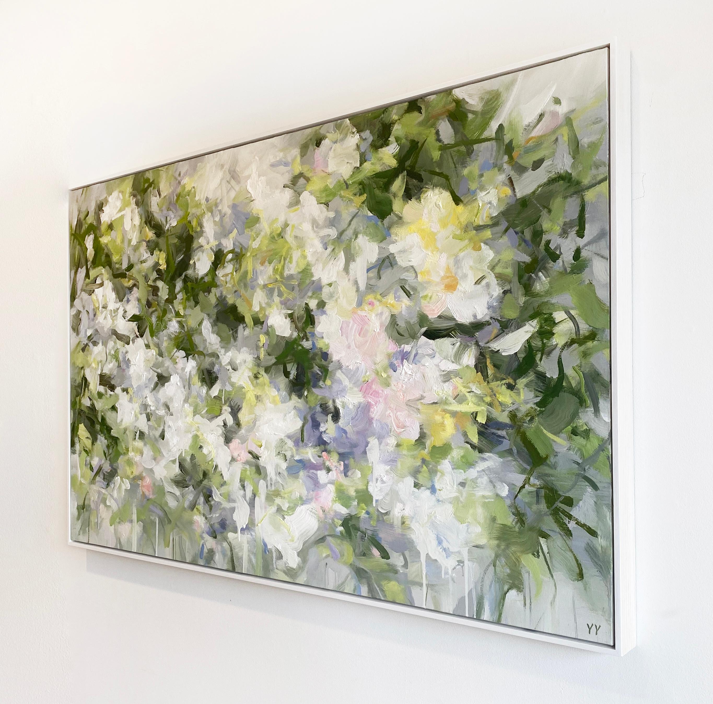 Abstract Expressionist Painting by Yangyang Pan 'Delicate Breeze' 2