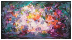 Abstract Expressionist Painting by Yangyang Pan 'Luscious'