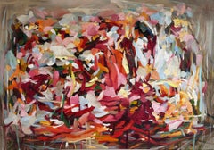 Pittura astratta e paesaggistica di Yangyang Pan "Good Times