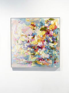 Abstract Landscape Painting by Yangyang Pan 'Vibration'