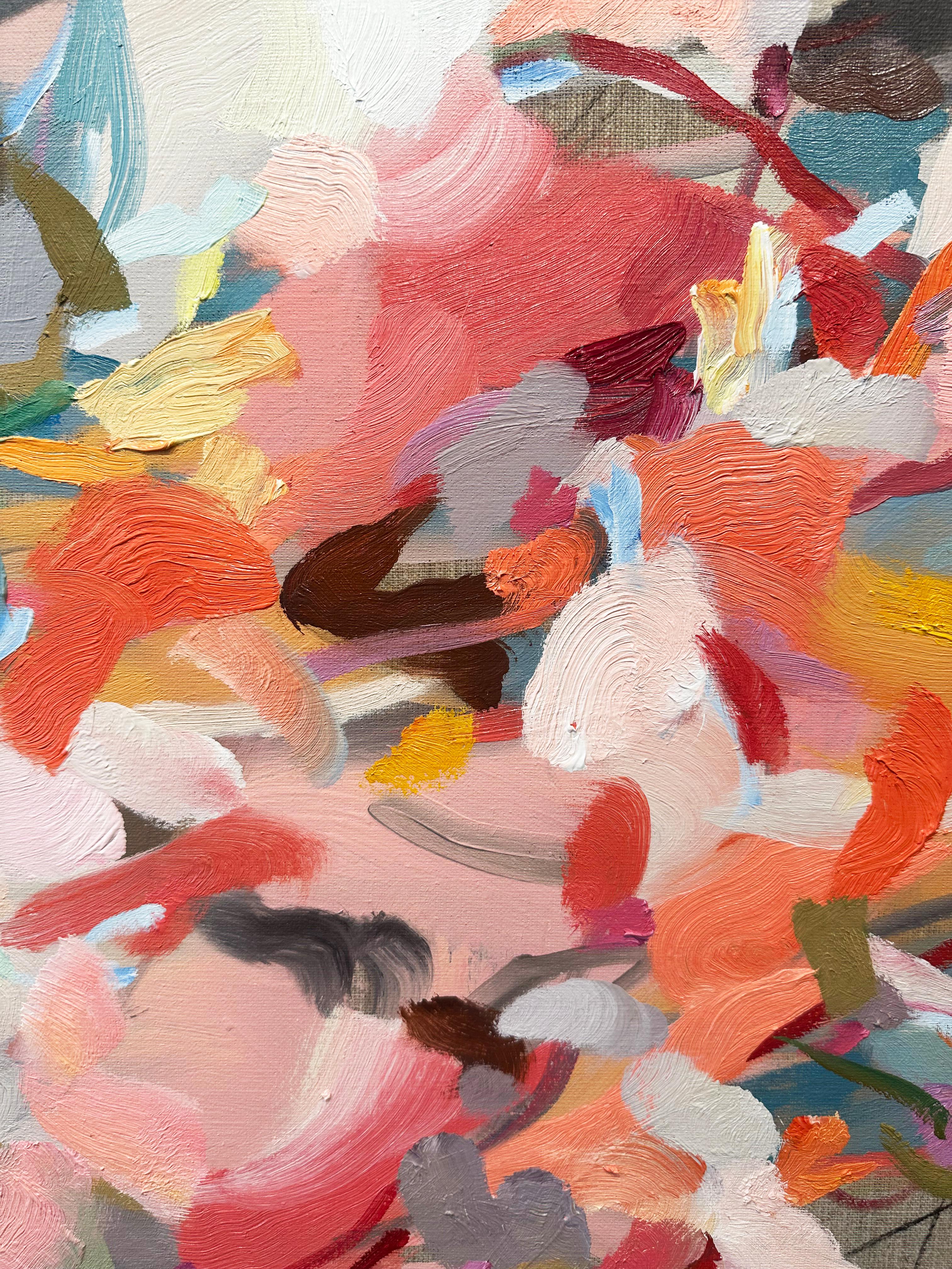 Abstract, Landscape Painting by Yangyang Pan 'Wild and Free' For Sale 2