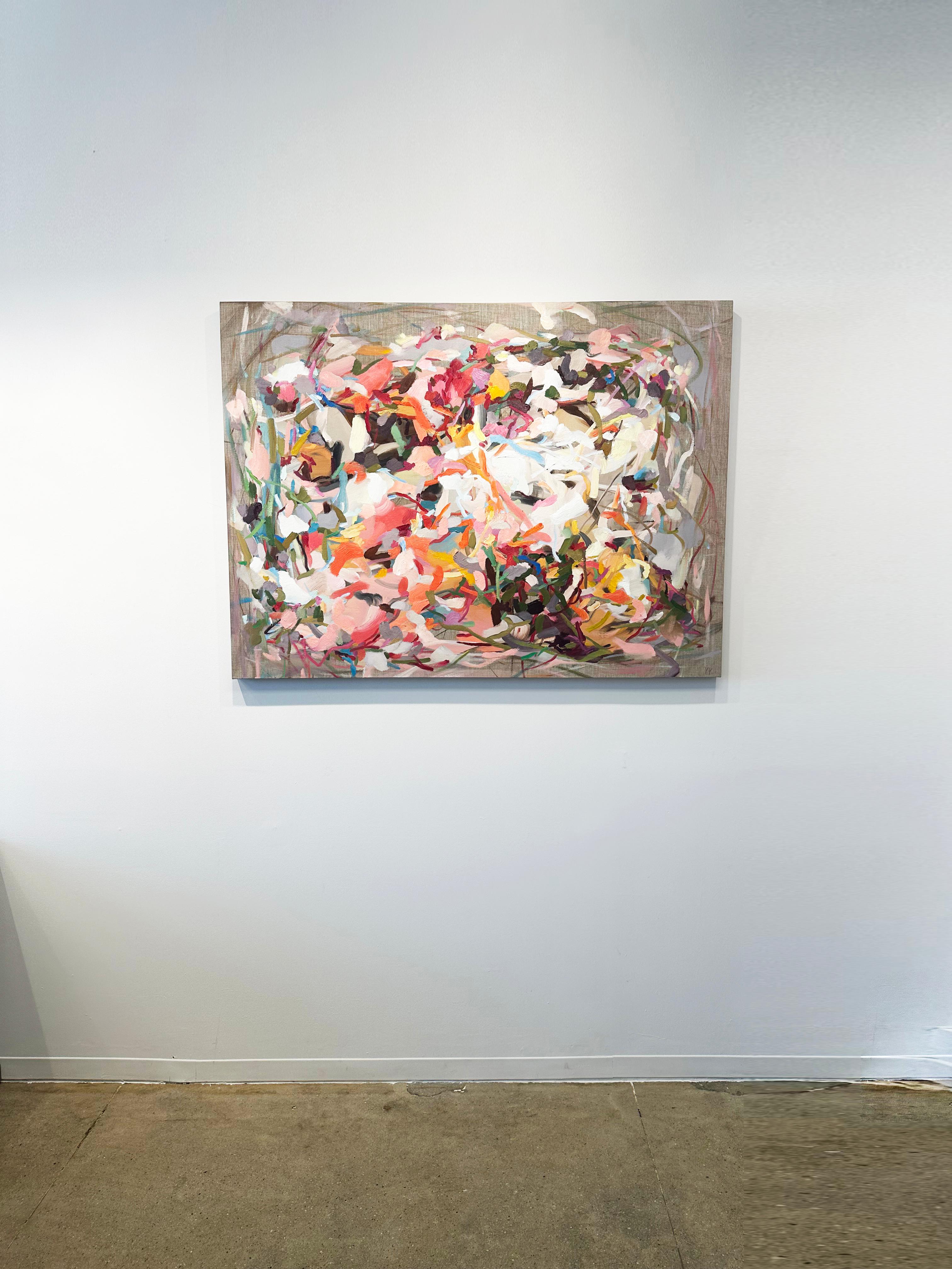 Abstract, Landscape Painting by Yangyang Pan 'Wild and Free' For Sale 5