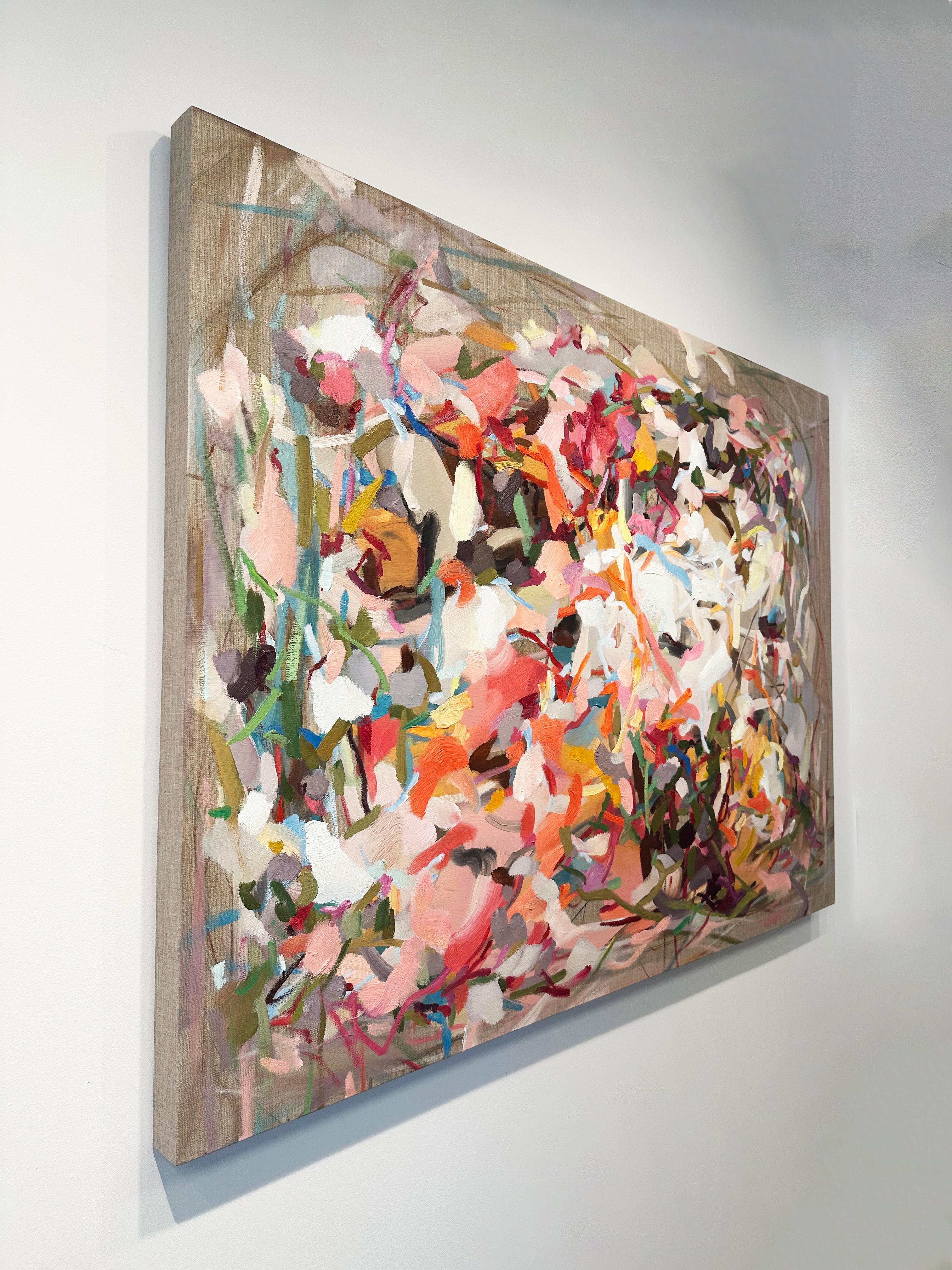 Abstract, Landscape Painting by Yangyang Pan 'Wild and Free' For Sale 6