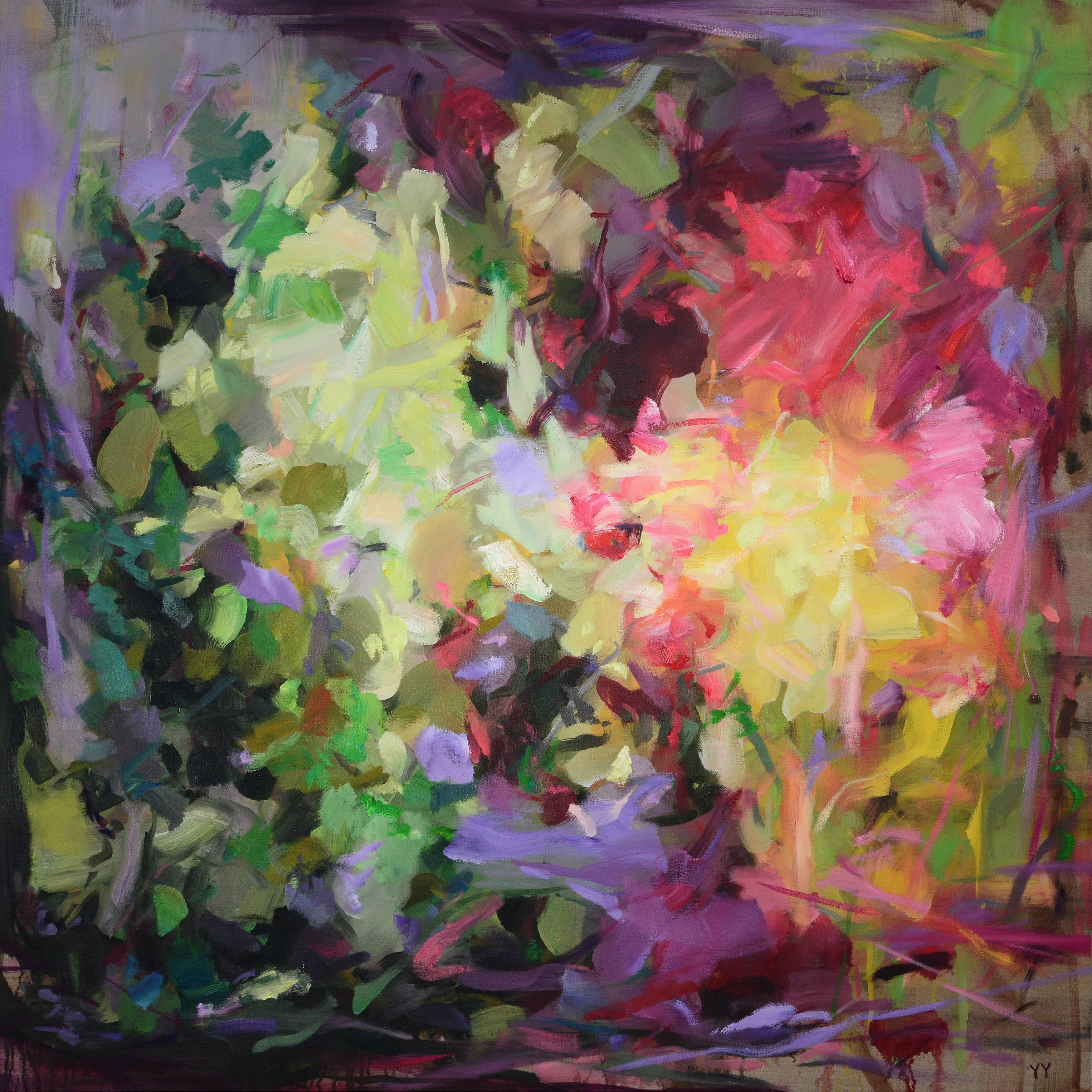 Yangyang Pan Abstract Painting - Unveiling
