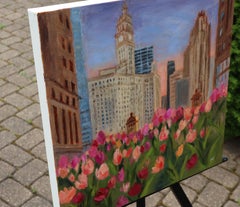 Blush of Spring, Ölgemälde