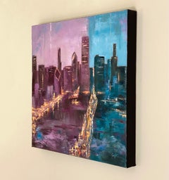 Fire and Rain, Oil Painting