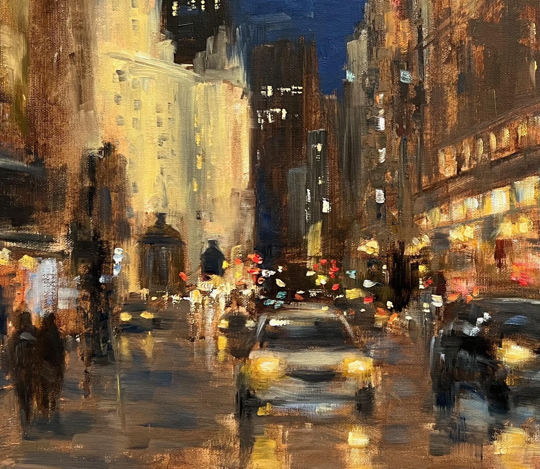 Magnificent Mile, Oil Painting For Sale 1