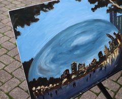 Summer Night's Bean, Oil Painting