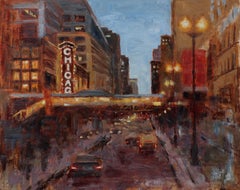 Il Chicago Beat, Pittura a olio