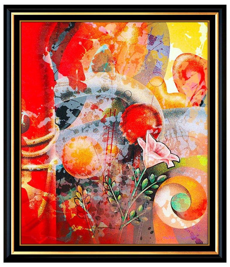 Yankel Ginzburg Yankel Ginzburg Original Acrylic Painting On Board