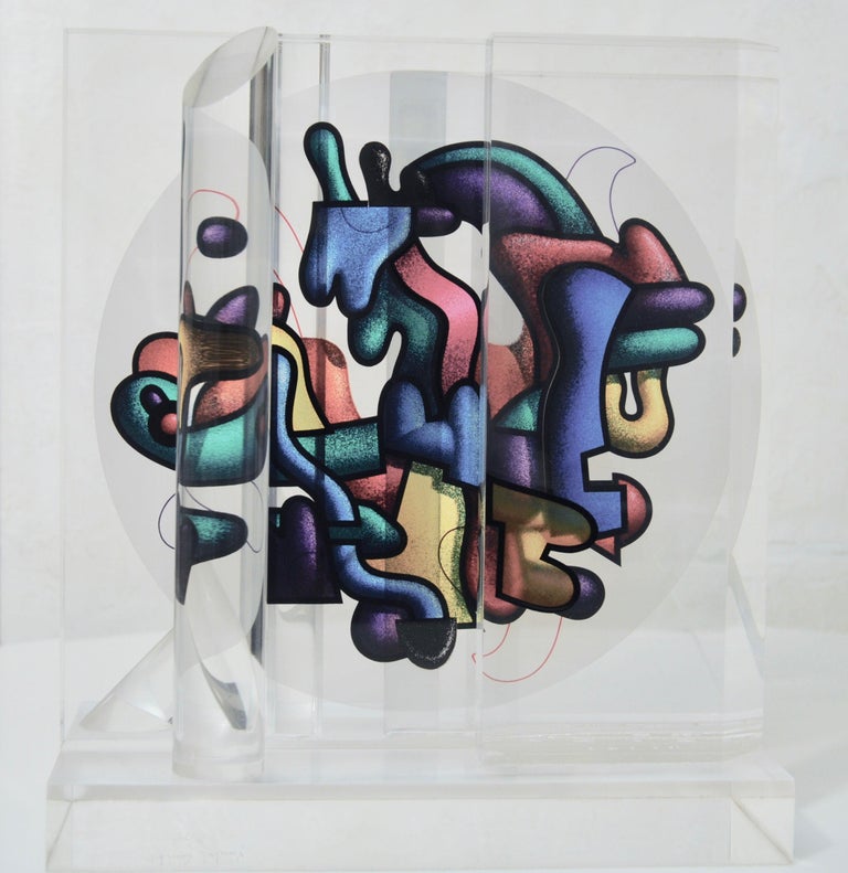 Yankel Ginzburg Sphere, Pop Art Sculpture For Sale at 1stDibs