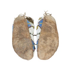 Yankton Sioux Beaded Moccasins