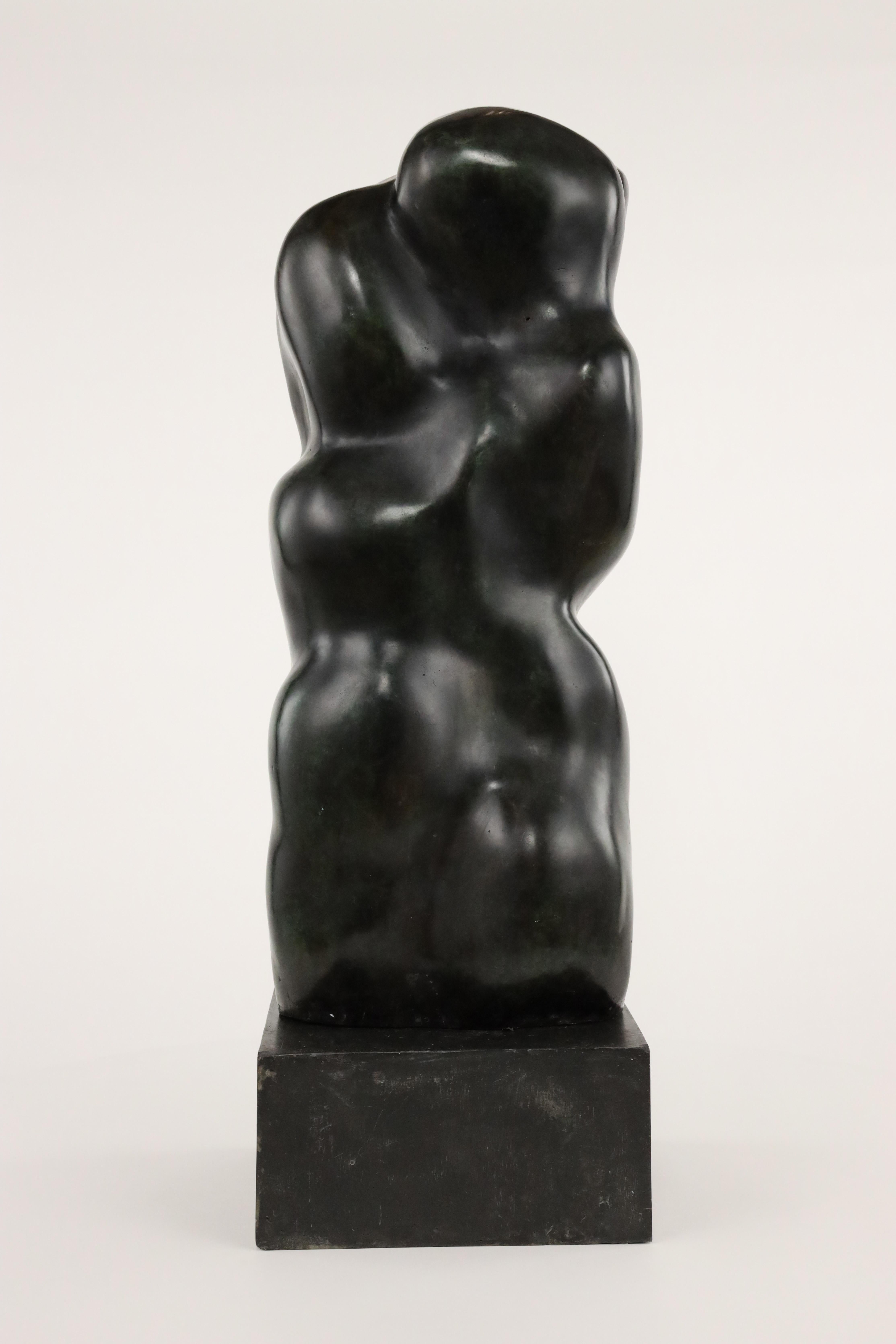 Abstract I (Abstraite I) is an abstract sculpture by French contemporary artist Yann Guillon, made of bronze and finished with a black patina. Limited edition of 8 + 4 artist
s proofs (each cast is numbered and signed by the artist). Dimensions :
