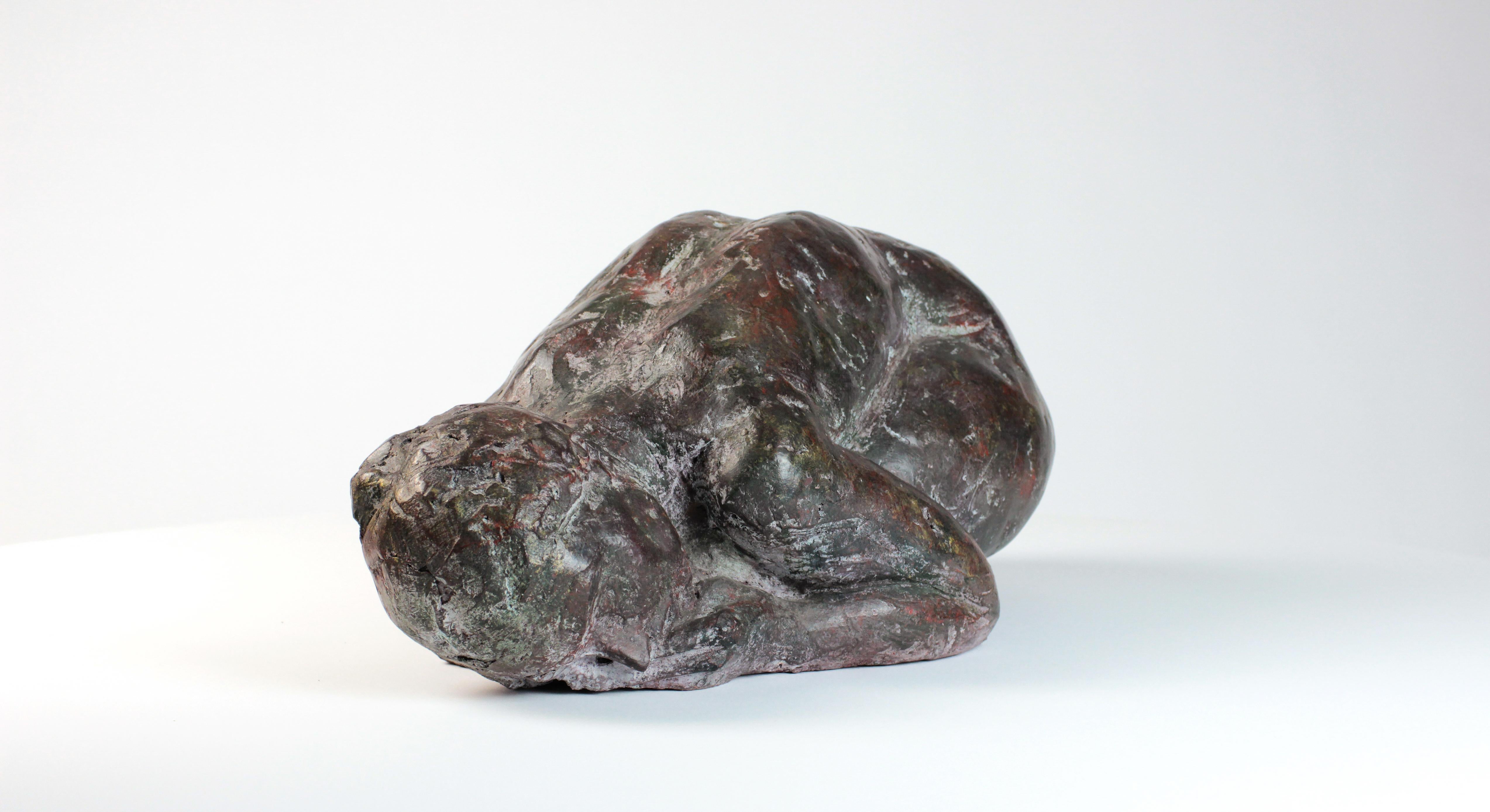 Aurélie II de Yann Guillon - Figure féminine contemporaine en bronze en vente 8