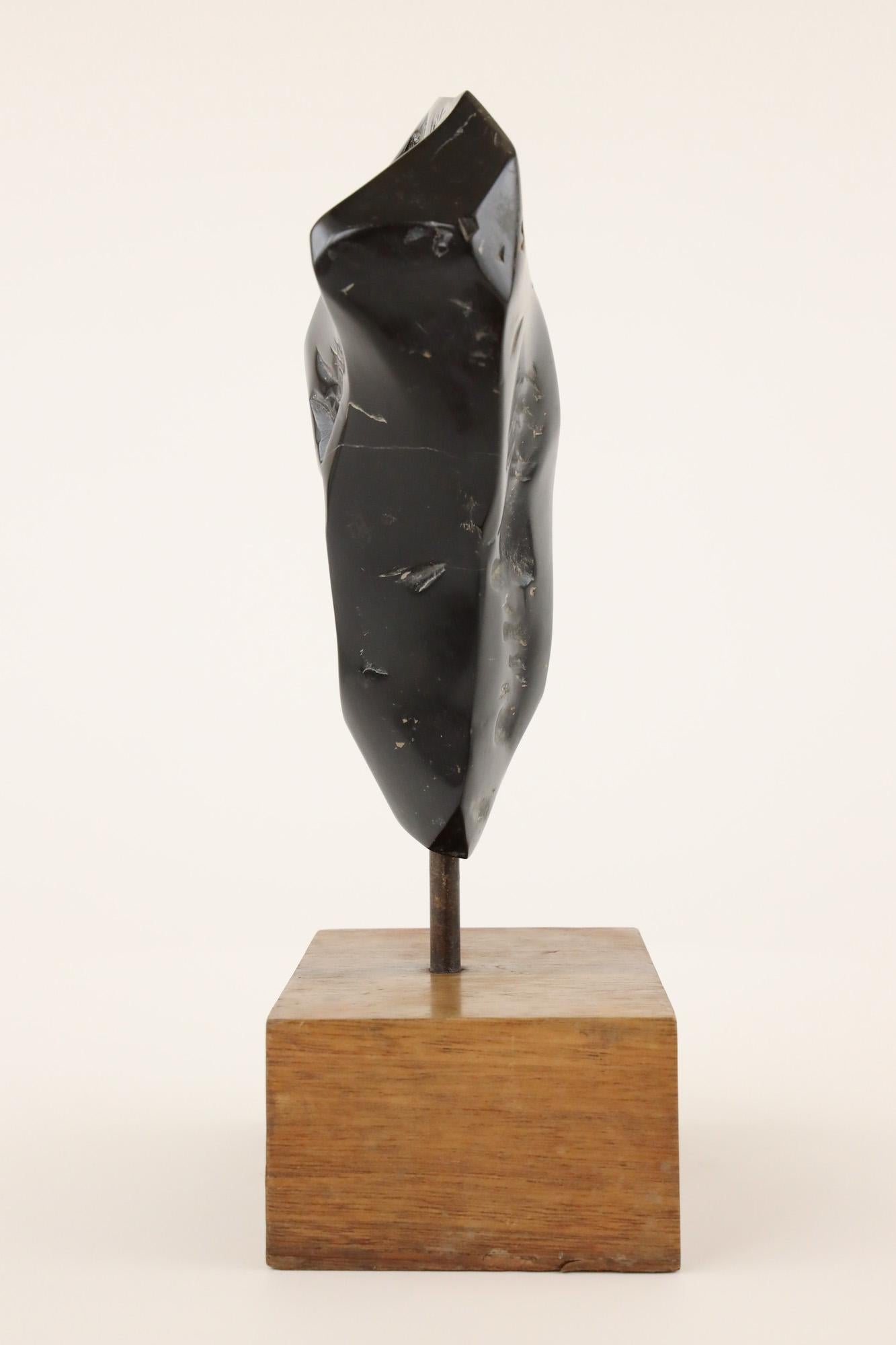 Black Torso by Yann Guillon - Contemporary Marble Sculpture For Sale 9
