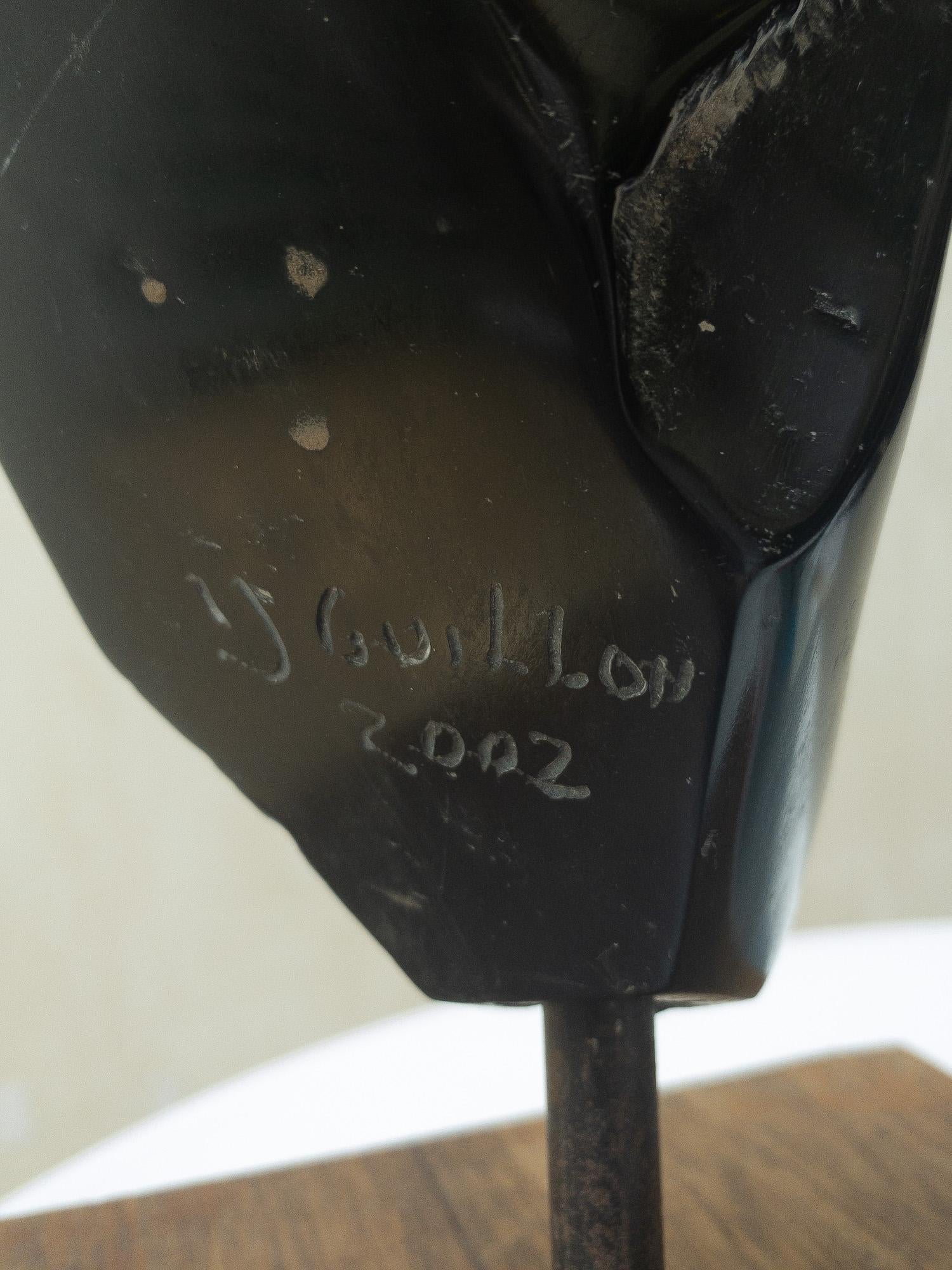 Torso nero di Yann Guillon - Scultura contemporanea in marmo in vendita 4