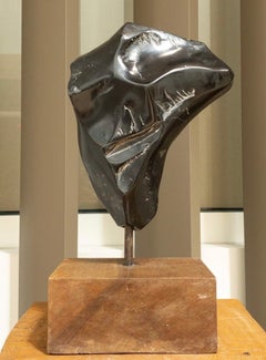 Black Torso by Yann Guillon - Contemporary Marble Sculpture