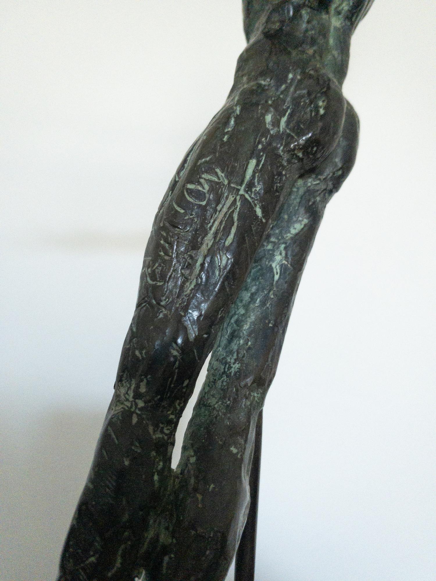 Dancer “Attraction” II by Yann Guillon - Figurative bronze sculpture, man, torso im Angebot 13