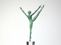 Danseuse "Elancée" by Yann Guillon - Dancer Bronze Sculpture