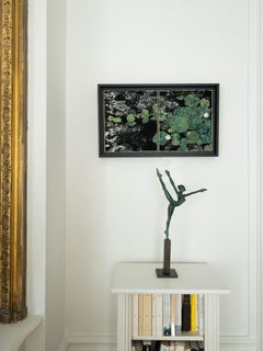 Danseuse "Elancée" II by Yann Guillon - Dancer bronze sculpture, ballet, woman