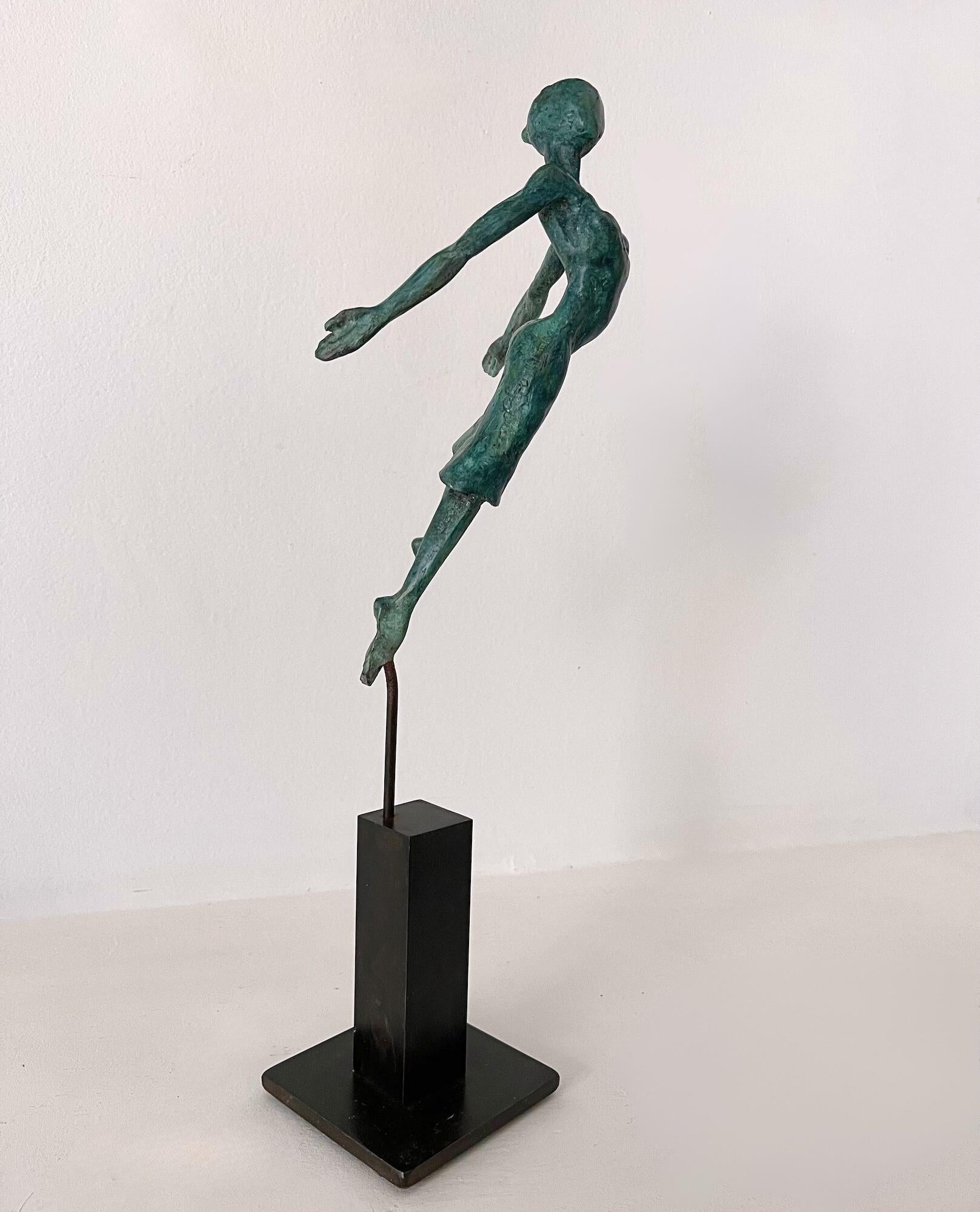 Danseuse Envolée by Yann Guillon - Bronze sculpture, ballet, woman, dancer For Sale 12