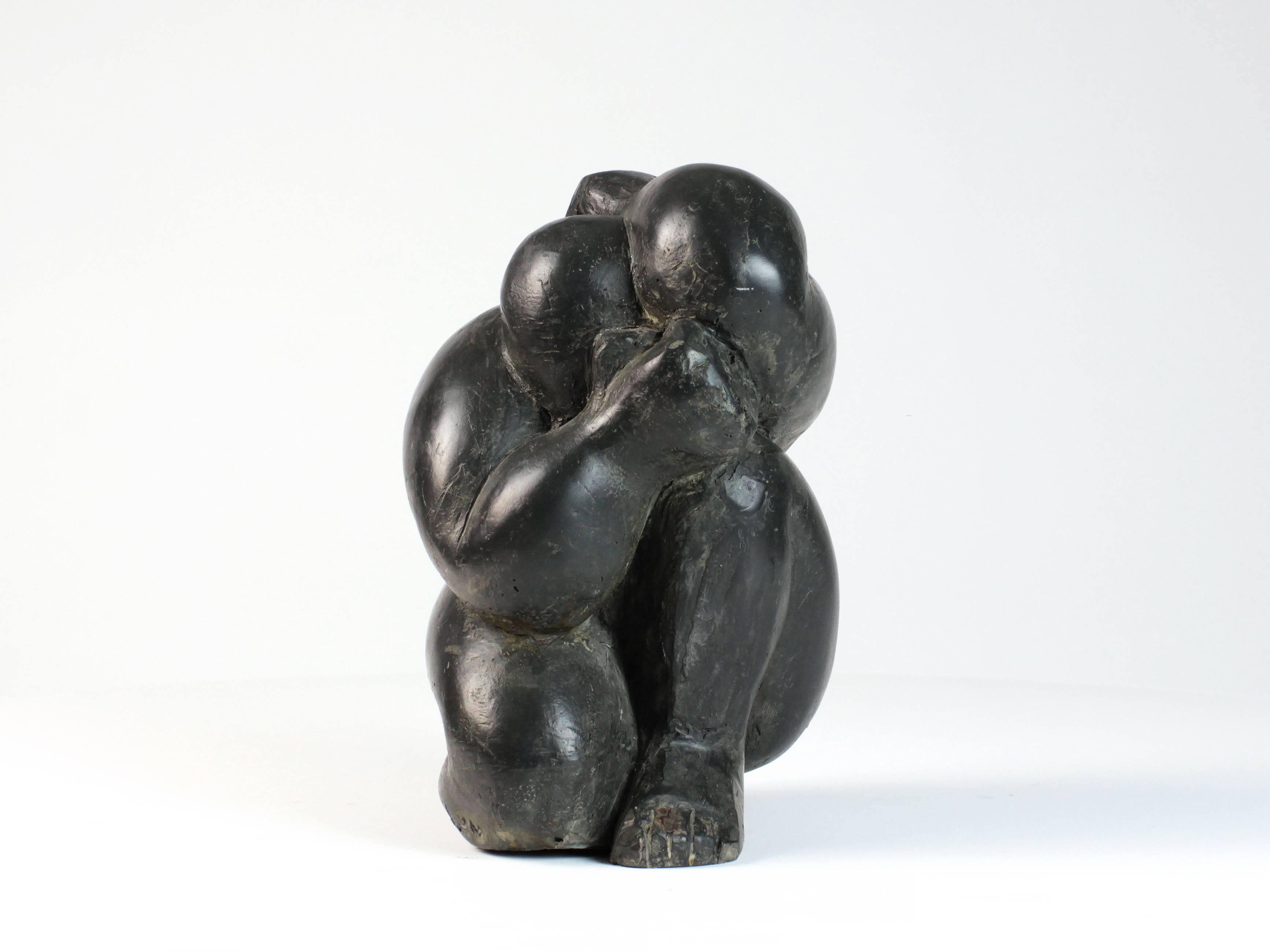 Ilithyia III de Yann Guillon - Sculpture de nu féminin, figurative, bronze en vente 1