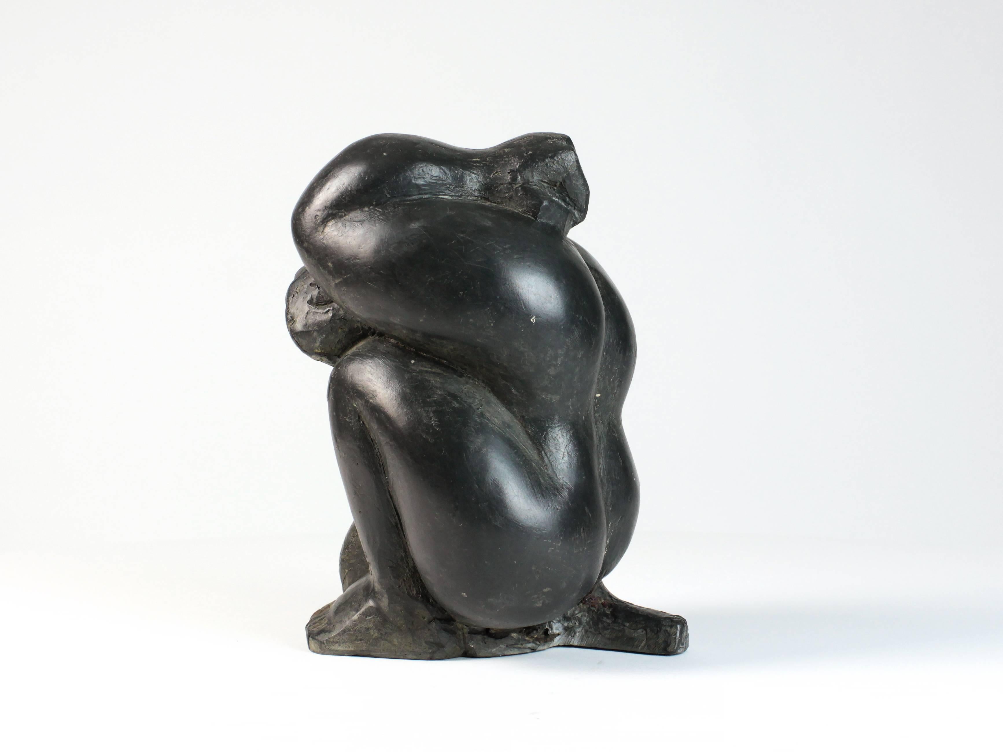 Ilithyia III de Yann Guillon - Sculpture de nu féminin, figurative, bronze en vente 3