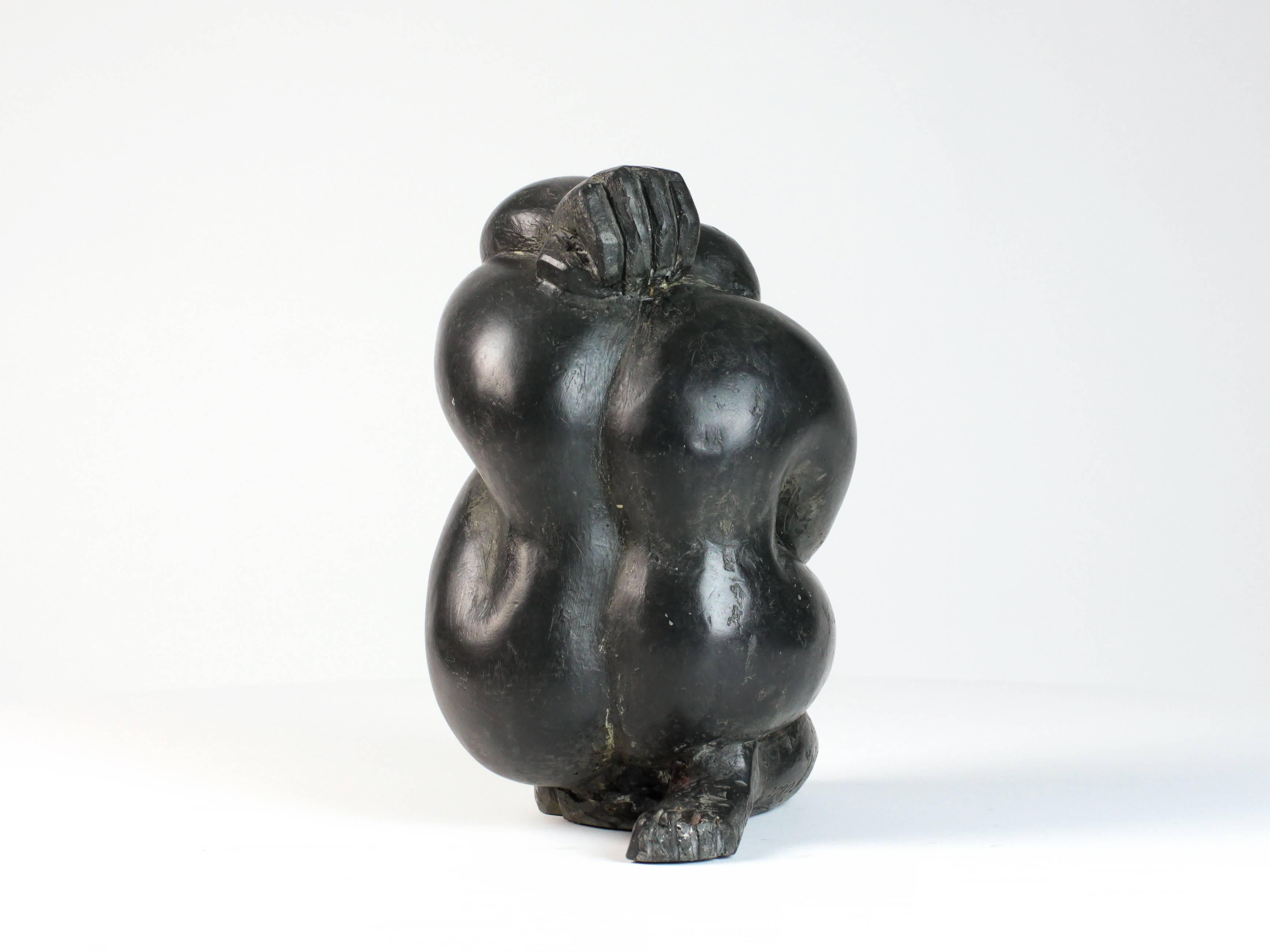 Ilithyia III by Yann Guillon - Female nude sculpture, figurative, bronze 1