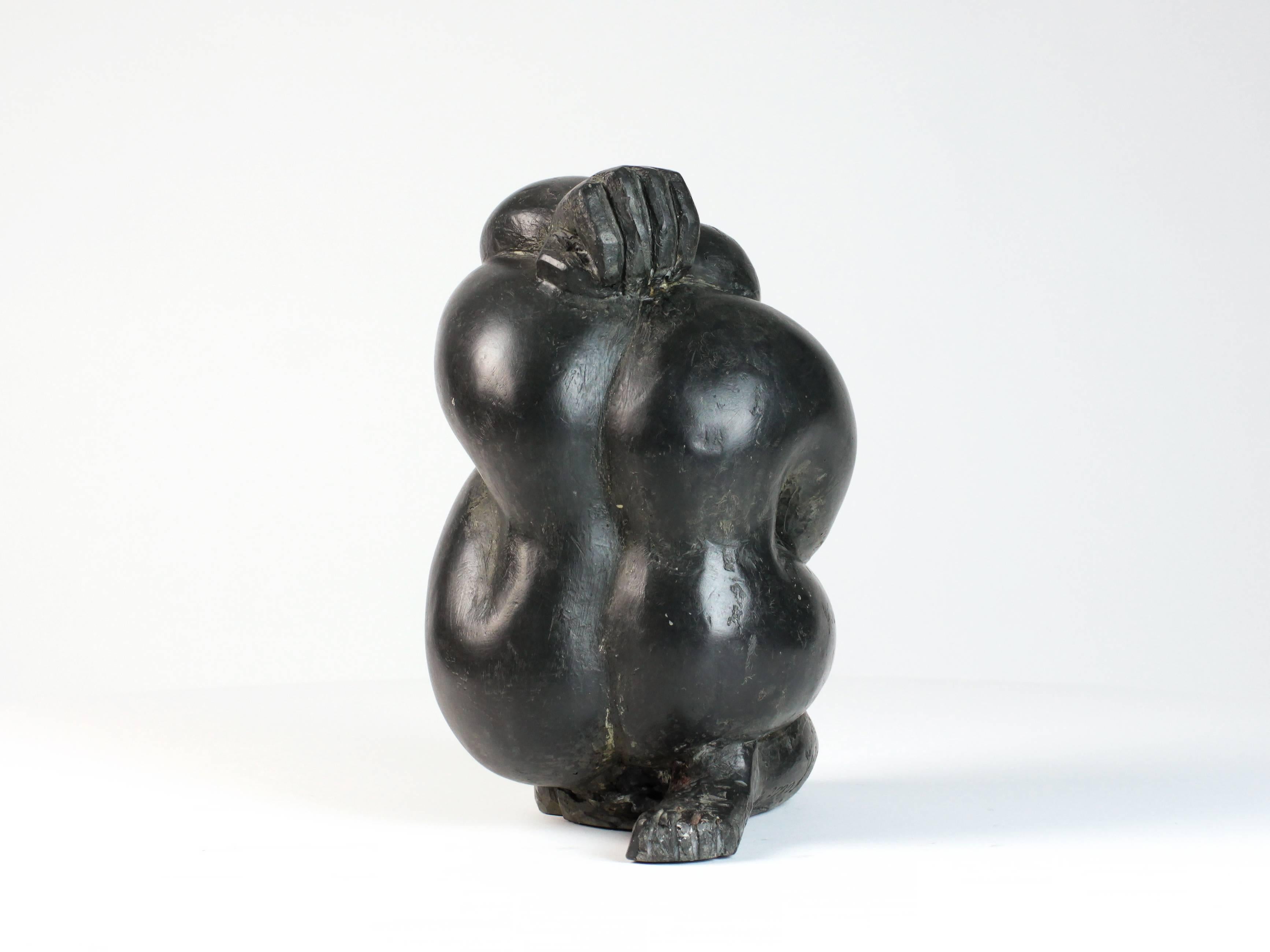 Ilithyia III by Yann Guillon - Female nude sculpture, figurative, bronze For Sale 1
