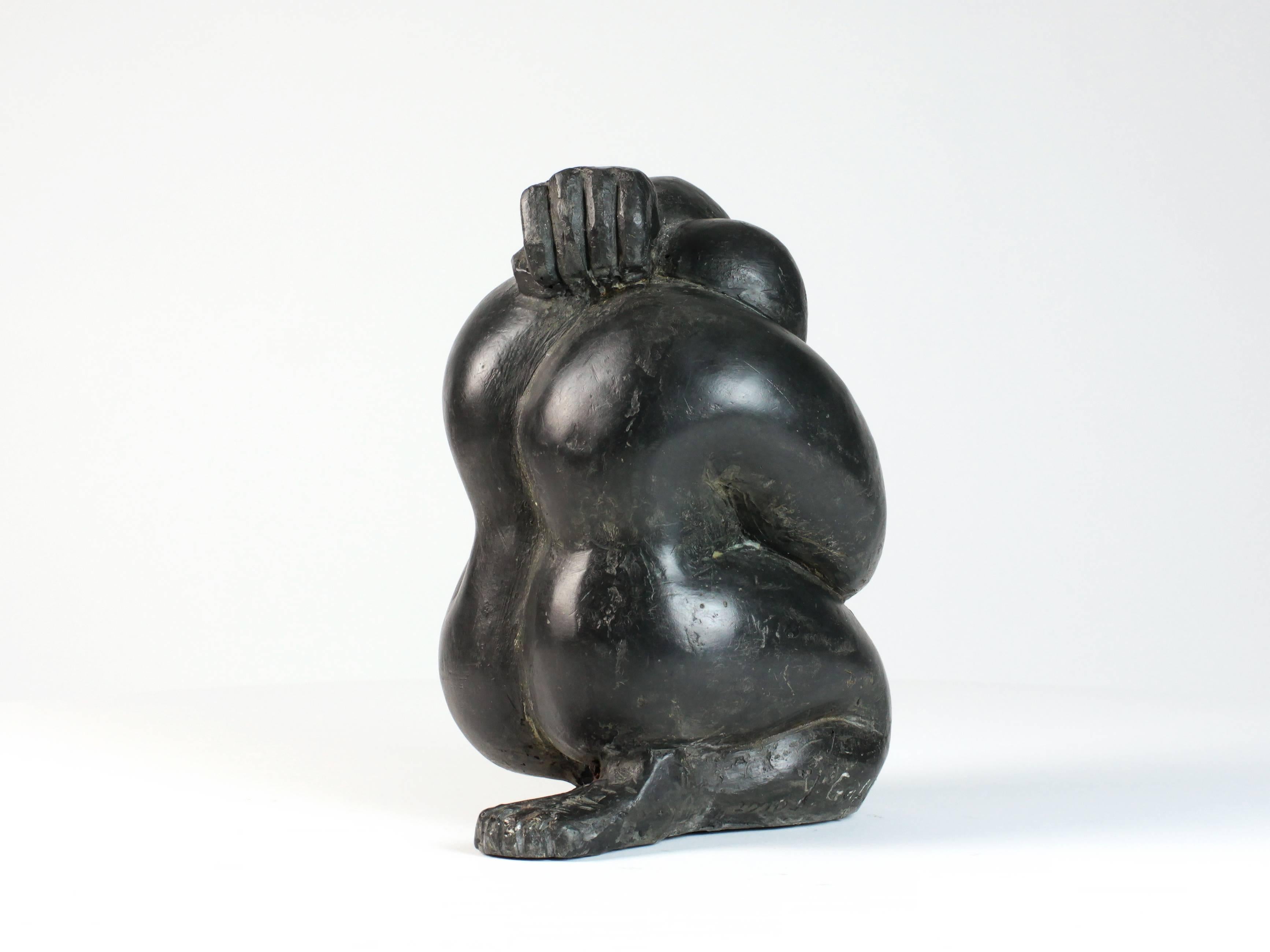Ilithyia III by Yann Guillon - Female nude sculpture, figurative, bronze For Sale 2