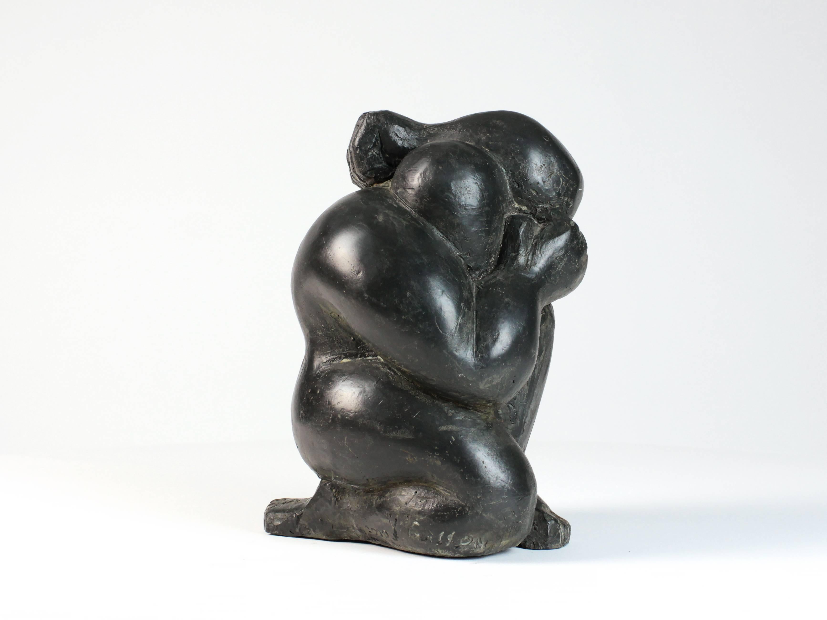 Ilithyia III di Yann Guillon - Scultura di nudo femminile, figurativa, bronzo