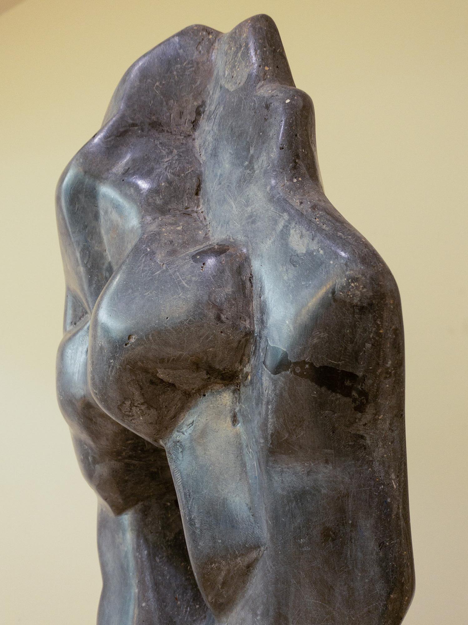 Large Abstract by Yann Guillon - Contemporary Bronze Sculpture im Angebot 13
