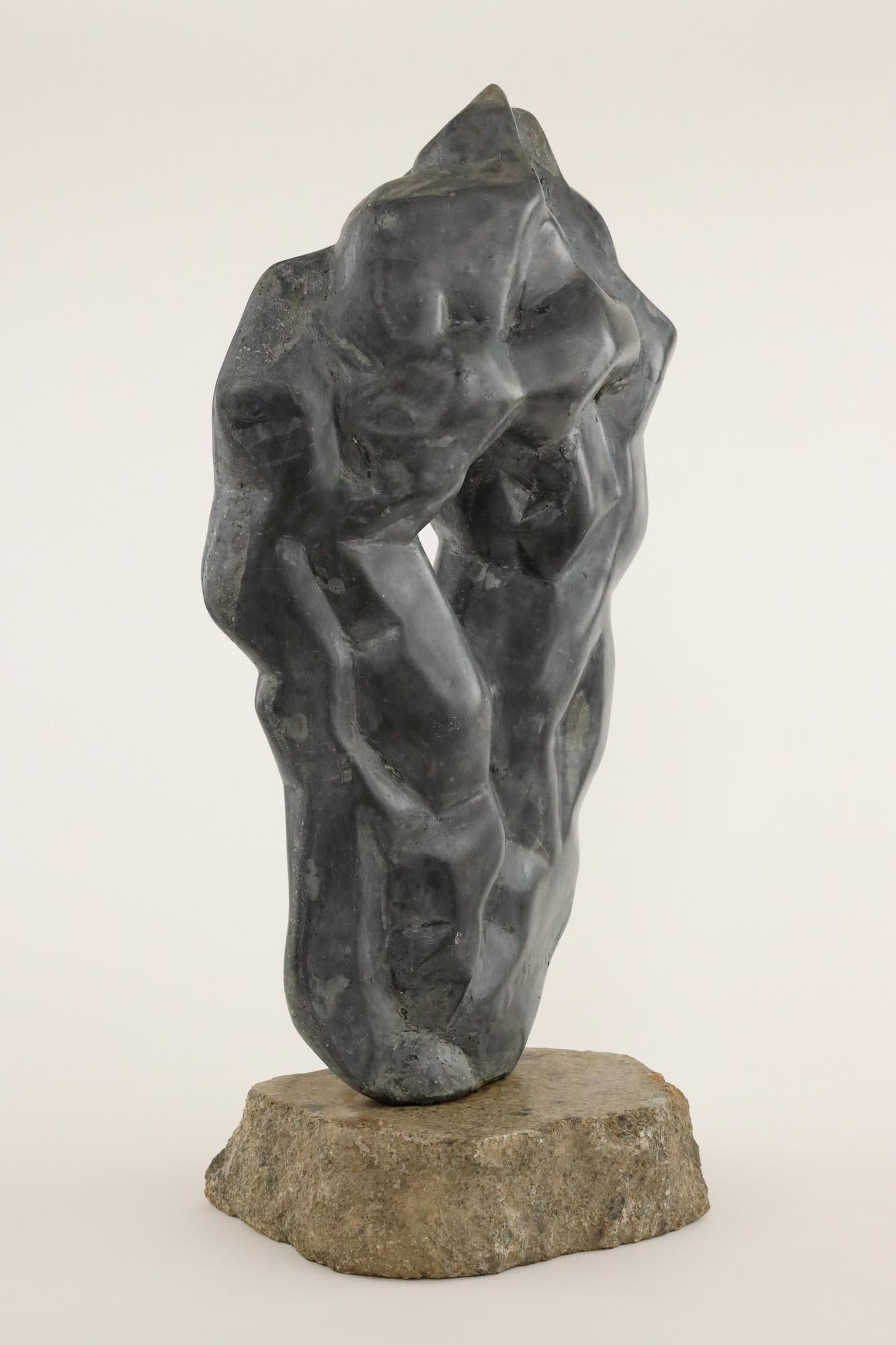 Large Abstract by Yann Guillon - Contemporary Bronze Sculpture im Angebot 15