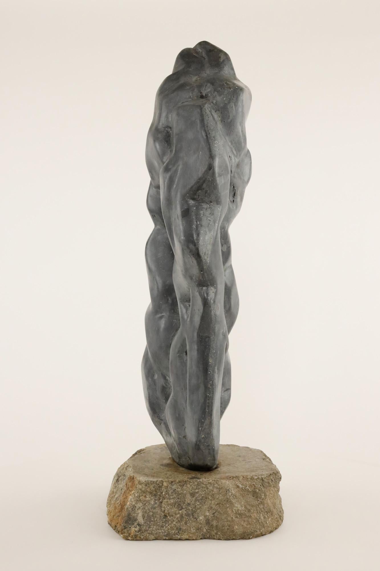 Large Abstract by Yann Guillon - Contemporary Bronze Sculpture im Angebot 17