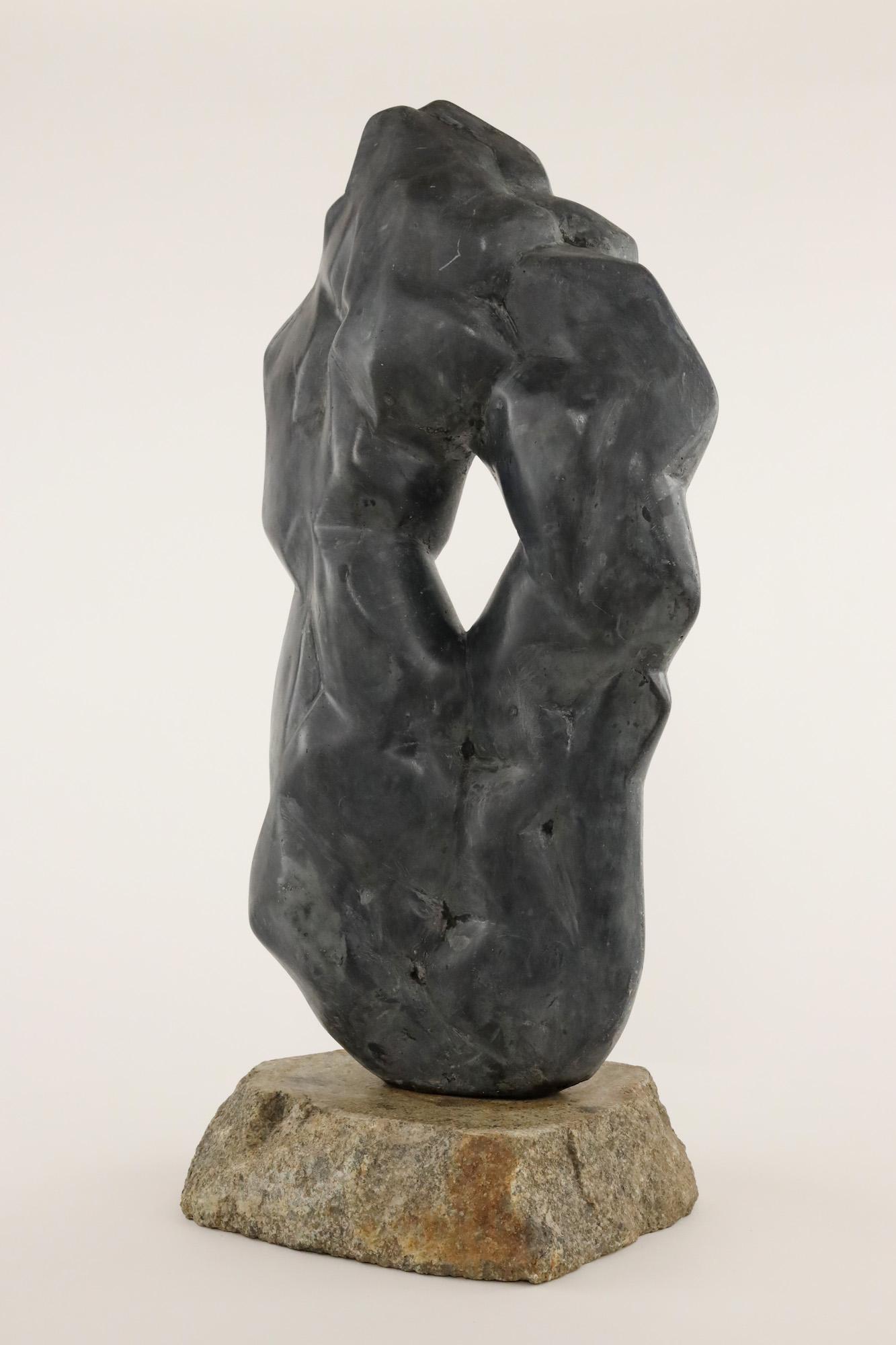 Große abstrakte Bronzeskulptur von Yann Guillon – Zeitgenössische Bronzeskulptur im Angebot 16