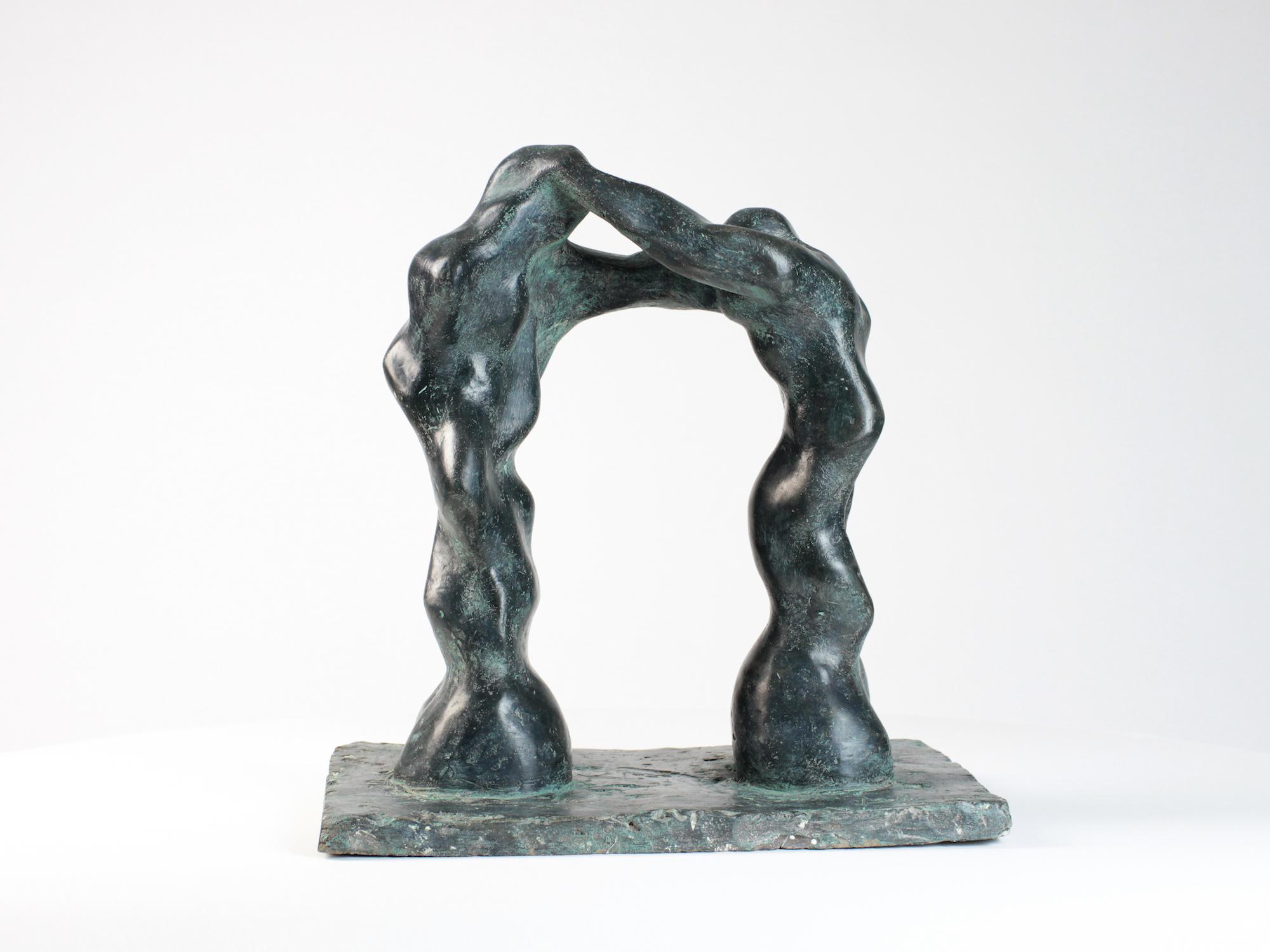 Large Arch is a bronze sculpture by contemporary artist Yann Guillon, dimensions are 40 × 25 × 15 cm (15.7 × 9.8 × 5.9 in).
The sculpture is signed and numbered, it is part of a limited edition of 8 editions + 4 artist’s proofs, and comes with a