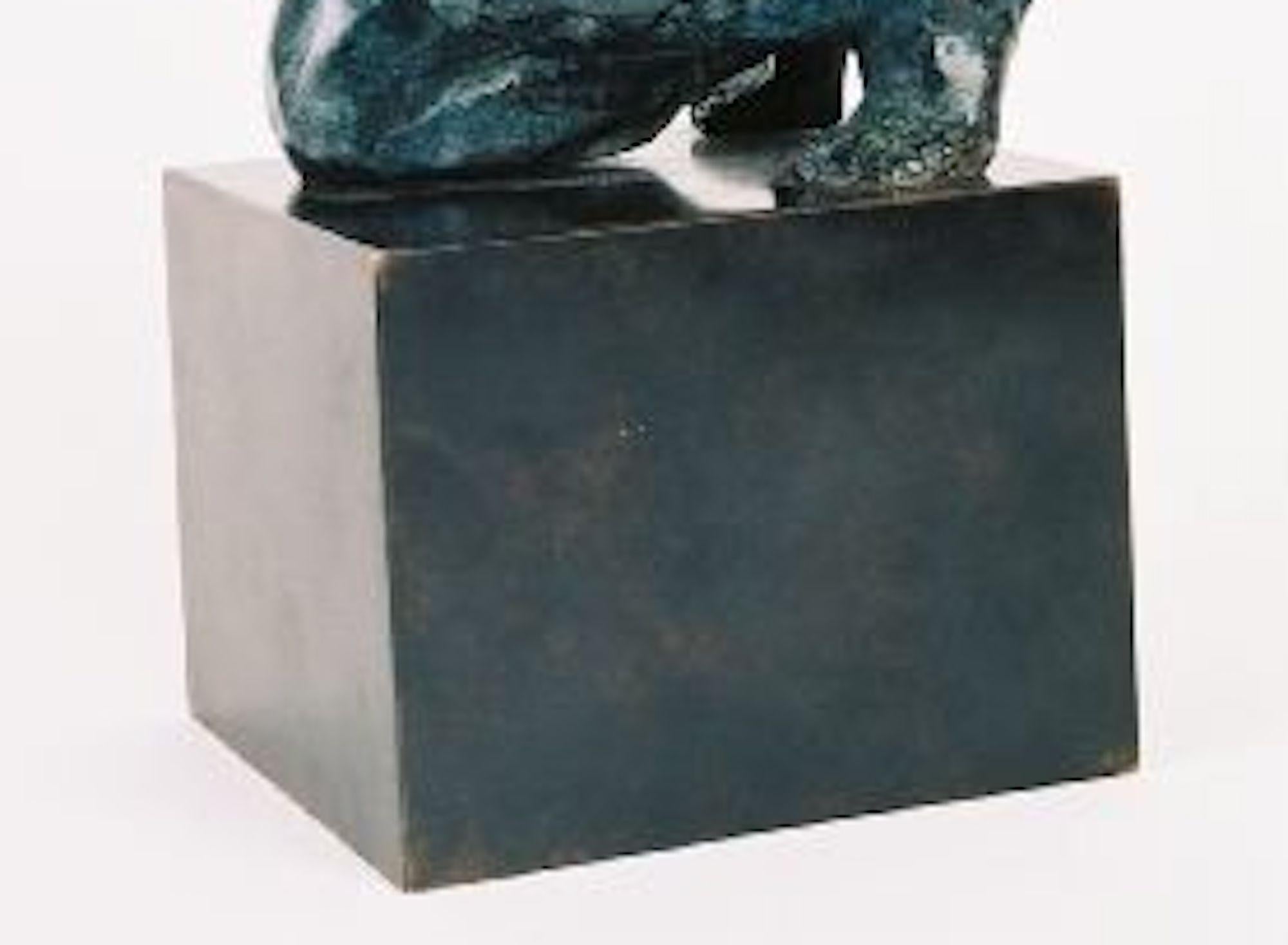 Ludo by Yann Guillon - Contemporary bronze sculpture, nude male figure, movement For Sale 4