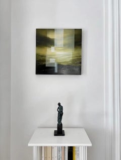 The Little Bather II by Yann Guillon - bronze sculpture, nude, standing woman